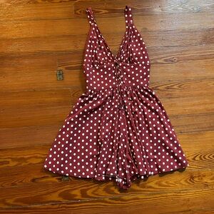 Trashy Diva Dubbonet Dots Minda Romper